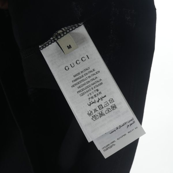 GUCCI Year of the Rabbit limited rabbit print short-sleeved T-shirt black - Image 8