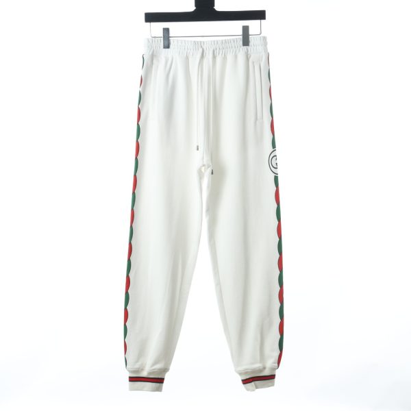 Gucci 22SS side interlocking double G trousers
