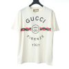 GUCCI twist belt short-sleeved T-shirt