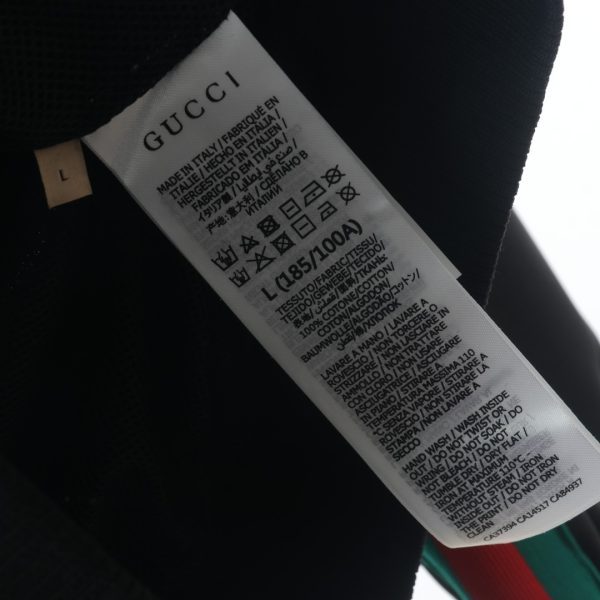 GUCCI three-color striped rubberized zipper suit jacket - Image 8