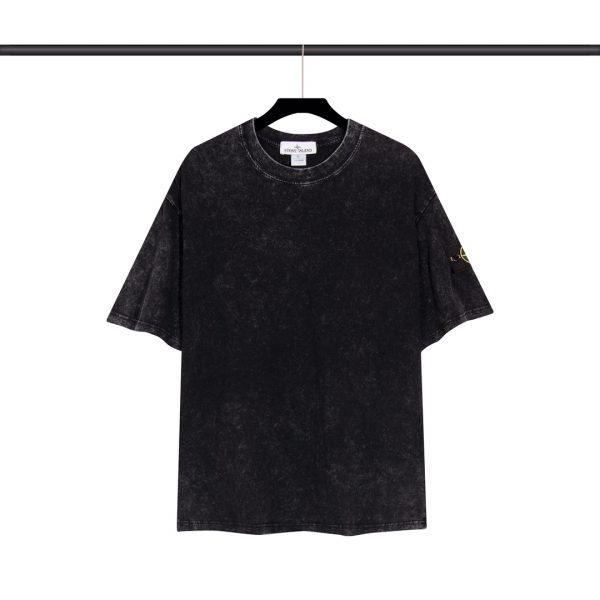 Stone Island Stone Island Washed Armband Long Sleeve T
