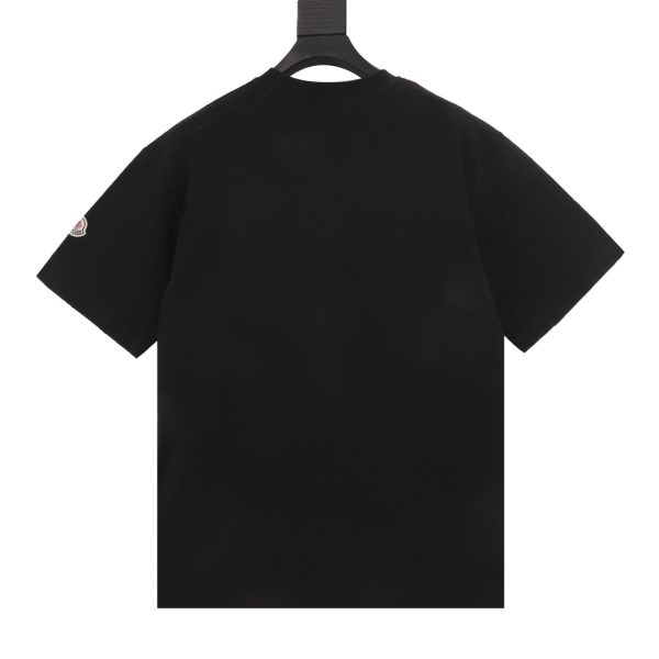 MONCLER Embroidered logo short-sleeved T-shirt - Image 3