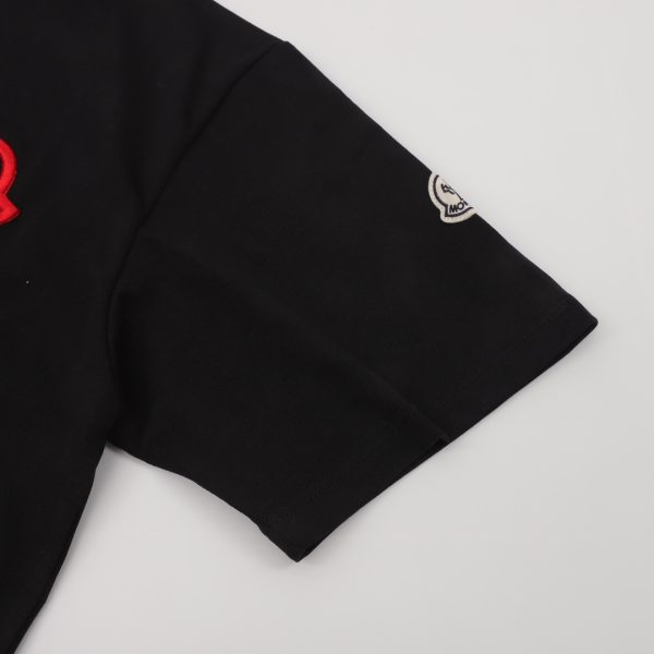 MONCLER Embroidered logo short-sleeved T-shirt - Image 6