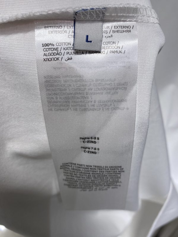 Moncler heavy industry logo hot diamond round neck T - Image 9