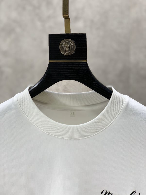 Moncler Mengkou 2023 summer new drop shoulder profile short-sleeved T-shirt - Image 4
