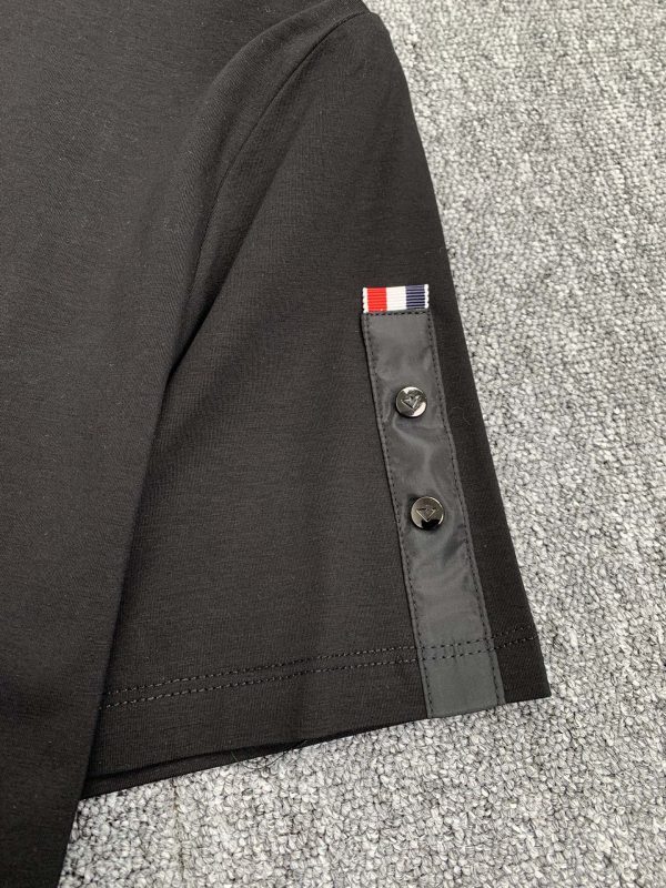 Moncler Mengkou 2023ss spring and summer high-quality cotton short-sleeved T-shirt - Image 7