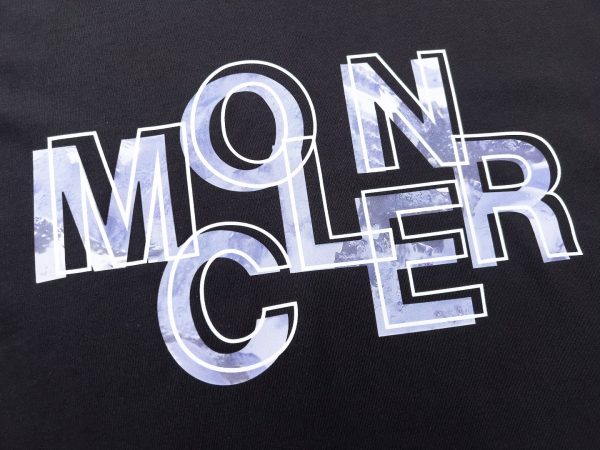 MONCLER~Mongolia new season digital printing short-sleeved T-shirt - Image 4