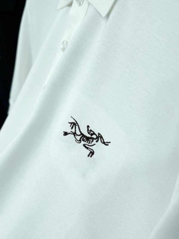 ARCTERYX Archeopteryx [small embroidery] 2023 summer men's new lapel short-sleeved POLO shirt - Image 6