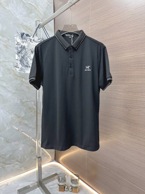 ARCTERYX 2023SS spring and summer business casual Polo shirt! Using Korean ice silk