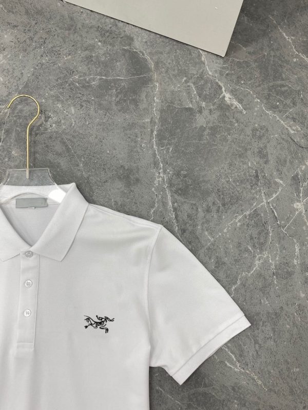 ARCTERYX Archeopteryx [small embroidery] 2023 summer men's new lapel short-sleeved POLO shirt - Image 4