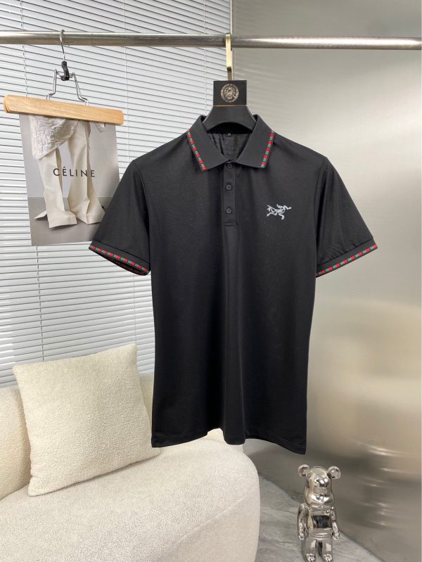 ARCTERYX Archeopteryx 2023 spring and summer new style men's lapel POLO series leisure custom weaving small logo boutique embroidery - Image 2