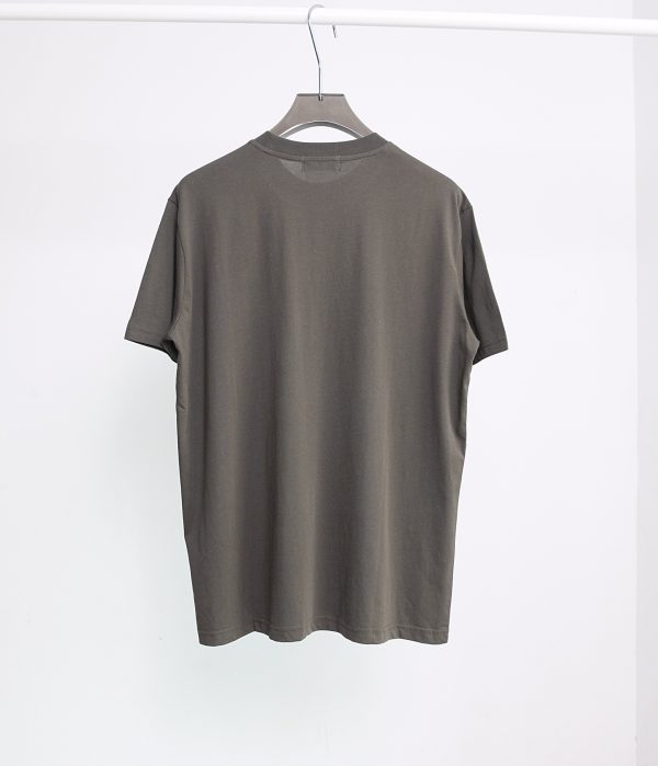 Stone island 23 spring and summer new letter logo embroidery round neck short-sleeved T-shirt, upgraded fabric, invincible texture - Image 3