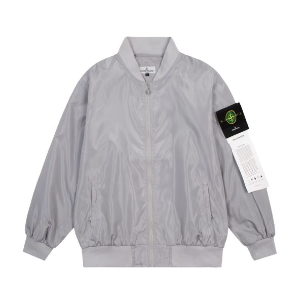 STONE·ISLAND Stone Island Functional Baseball Jacket Jacket Stone Island Functional Baseball Jacket - Image 3