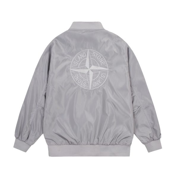 STONE·ISLAND Stone Island Functional Baseball Jacket Jacket Stone Island Functional Baseball Jacket - Image 4