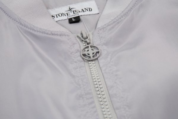 STONE·ISLAND Stone Island Functional Baseball Jacket Jacket Stone Island Functional Baseball Jacket - Image 8