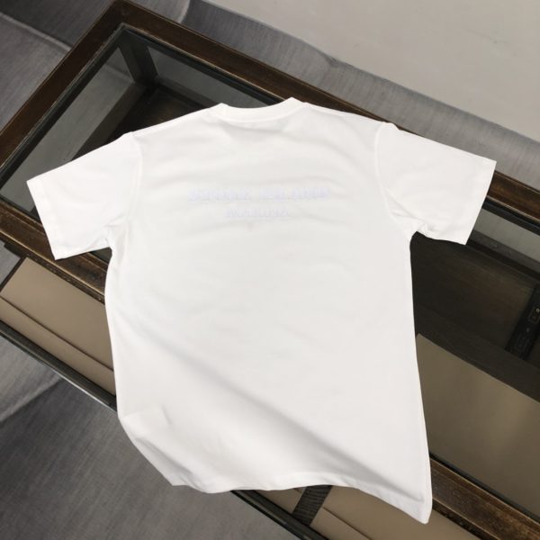STONE ISLAND Stone Island fabric combed cotton cotton T-shirt is pre-washed to prevent deformation and shrinkage - Image 3