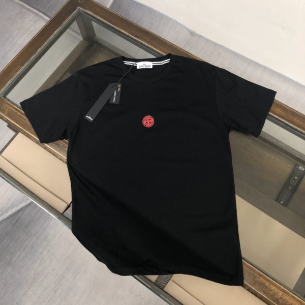 STONE ISLAND Stone Island fabric combed cotton cotton T-shirt is pre-washed to prevent deformation and shrinkage