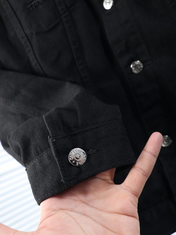 Stone island 2022 autumn and winter counter latest denim jacket ? Original three-dimensional tailoring design Denim denim fabric for customer - Image 8
