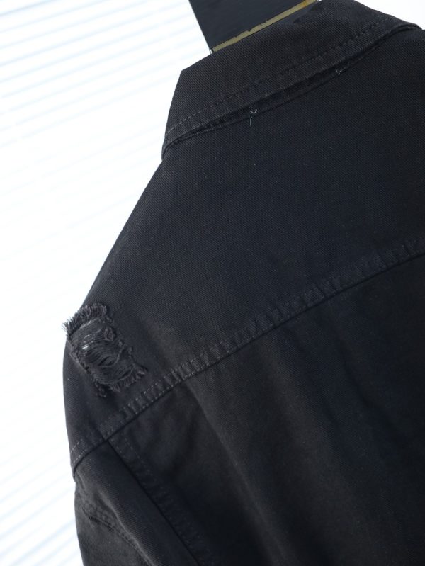 Stone island 2022 autumn and winter counter latest denim jacket ? Original three-dimensional tailoring design Denim denim fabric for customer - Image 10
