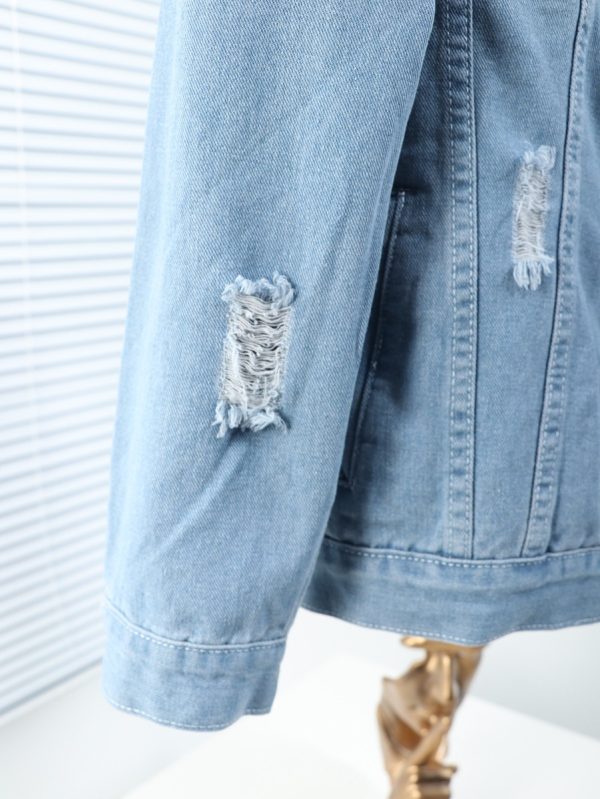 Stone island 2022 autumn and winter counter latest denim jacket ? Original three-dimensional tailoring design Denim denim fabric for customer - Image 7
