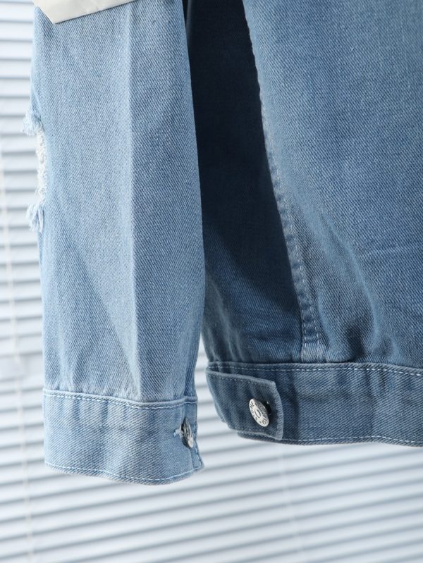Stone island 2022 autumn and winter counter latest denim jacket ? Original three-dimensional tailoring design Denim denim fabric for customer - Image 10