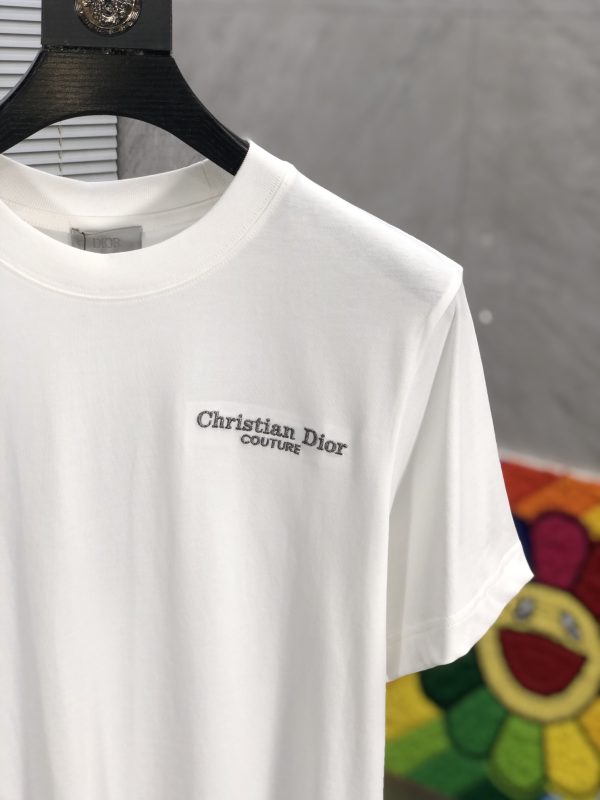 Dior? SS spring and summer new short-sleeved T-shirts, available at counters at the same time, imported pure cotton fabrics for customers, comfortable and breathable - Image 3