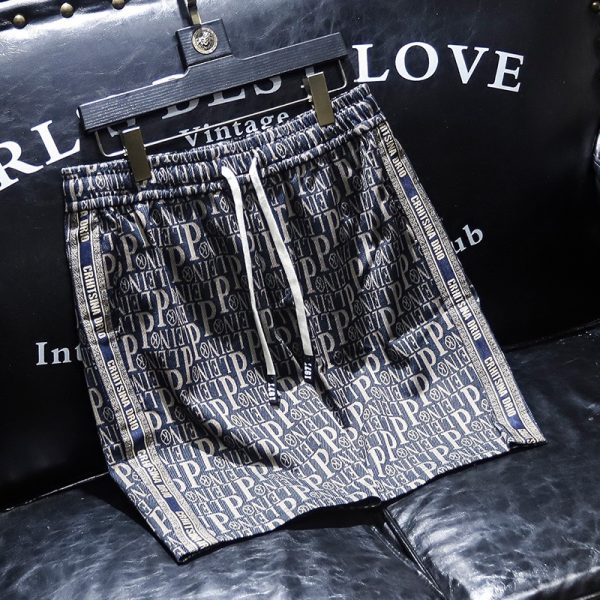 Brand [DIOR] 23ss spring and summer new men's fashion casual shorts high-quality custom original fabric