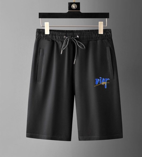 Brand [DIOR] 2023 new men's short-sleeved shorts suit! Synchronous sales on the official website! High-end version on the market! Delicate and soft - Image 6