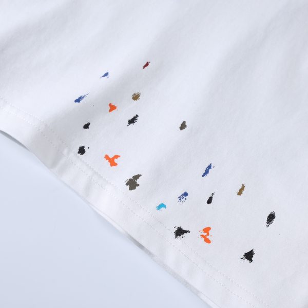 AMIRI 22SS graffiti letter splash ink short sleeve T - Image 8