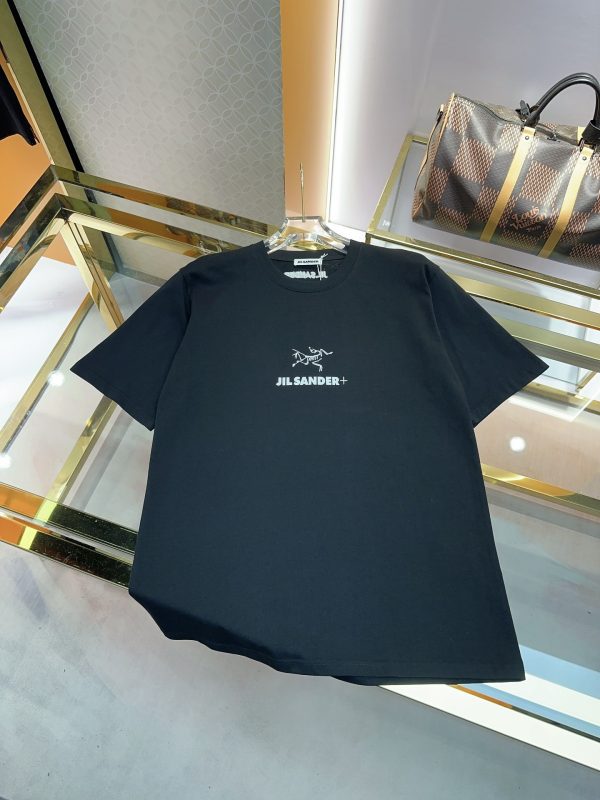 Jil Sander x Arcteryx* joint limited edition T-shirt 2023 latest spring and summer style, imported pure cotton T-shirt. top version
