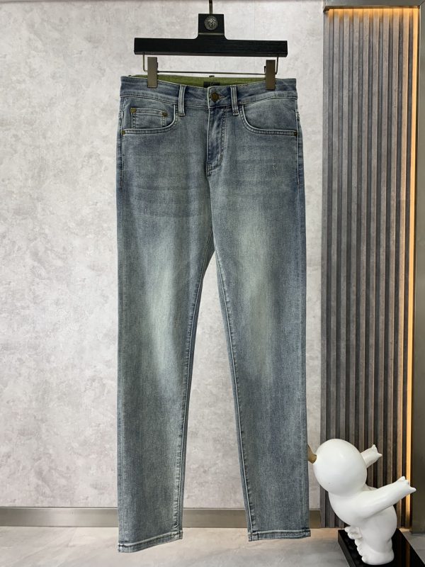 YSL 23 spring style high-elastic original single jeans, sold at the counter at the same time.
