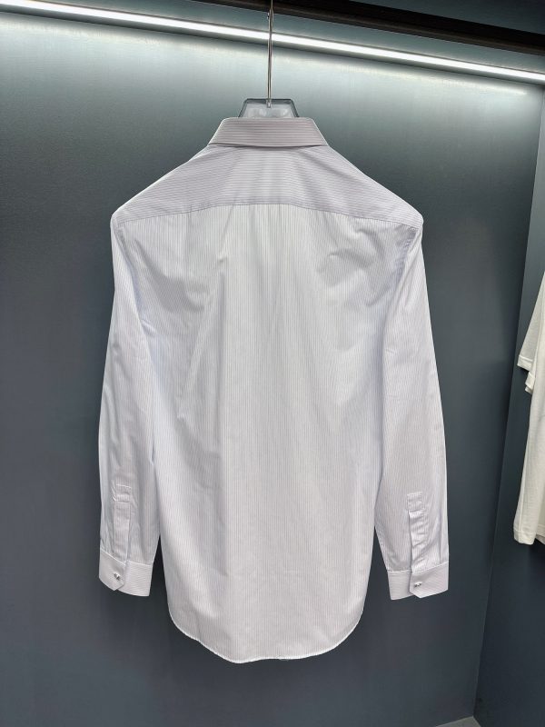 [New product] YSL/Saint Laurent 23 spring and summer fashion style long-sleeved shirt! Version: High-end fashion aesthetic design combined with three-dimensional cutting version - Image 10