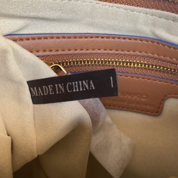 Pinko Swallow Bag 2022 Spring And Summer New Denim Underarm Saddle Bag One Shoulder Diagonal Chain Bag - Image 8