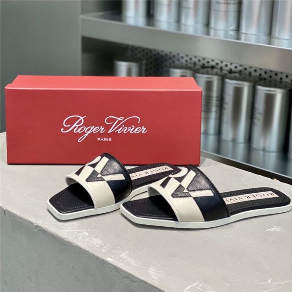 roger vivier sandals black