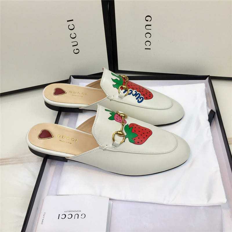 Gucci strawberry princetown clearance