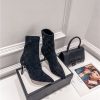 gucci high heel stretch boots