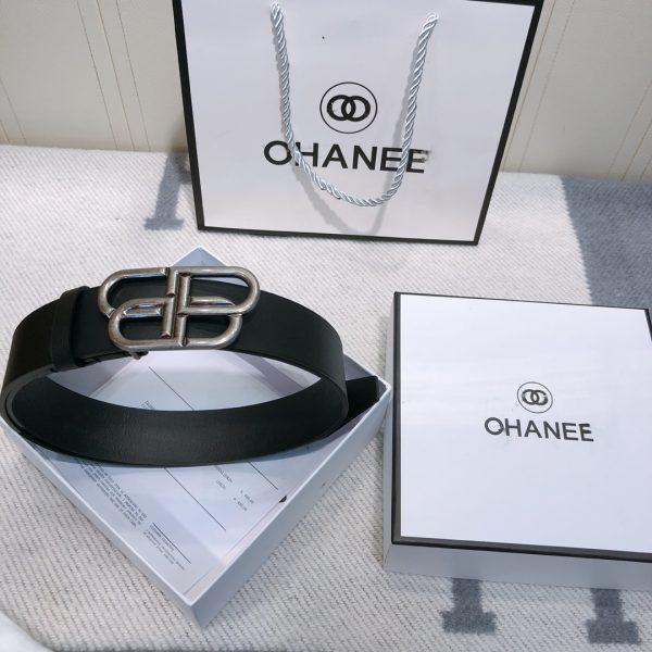 Black Leather Belt