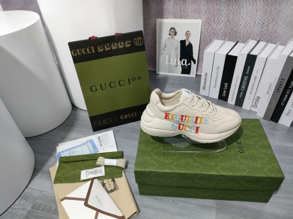 High version of Gucci dad shoes for couples E - Image 9