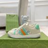 Newly upgraded Gucci dirty shoes for couples GG series distressed and casual D
