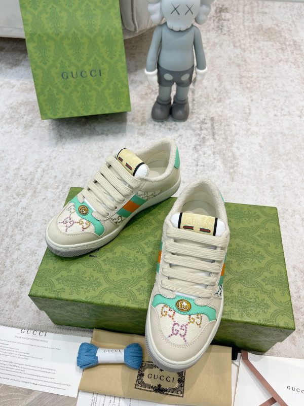 Newly upgraded Gucci dirty shoes for couples GG series distressed and casual D - Image 6
