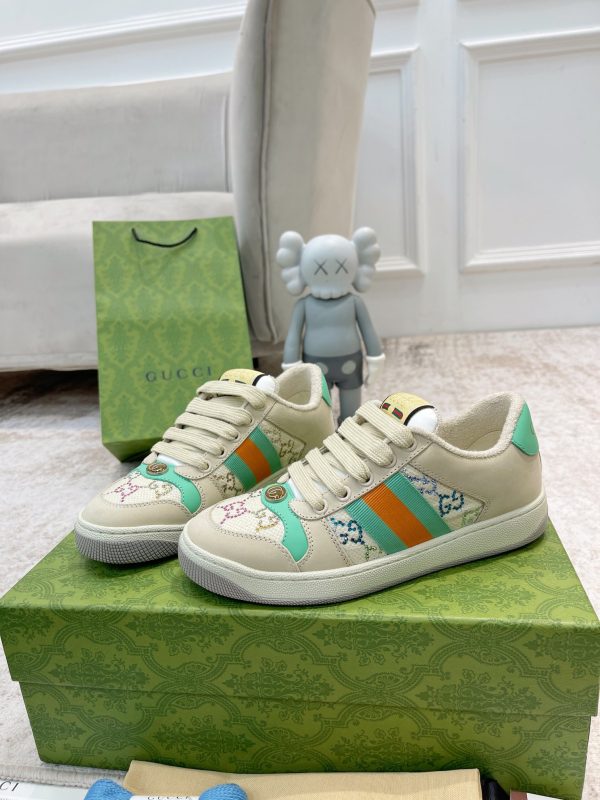 Newly upgraded Gucci dirty shoes for couples GG series distressed and casual D - Image 7