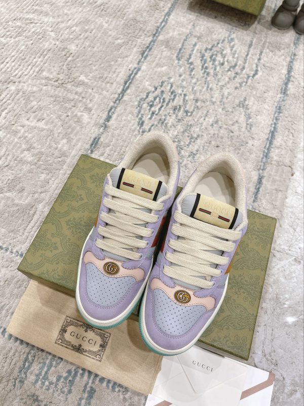 Newly upgraded Gucci dirty shoes for couples GG series distressed and casual Q - Image 6