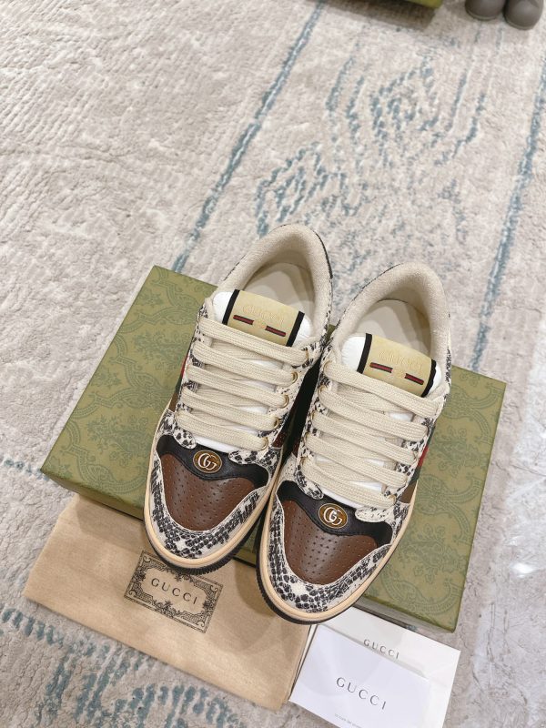 Newly upgraded Gucci dirty shoes for couples GG series distressed and casual U - Image 3