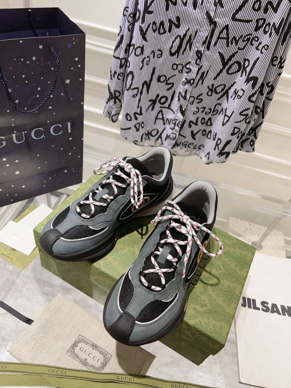 Gucci 2023ss new RUN series couple casual sports shoes running shoes dad shoes - Image 6