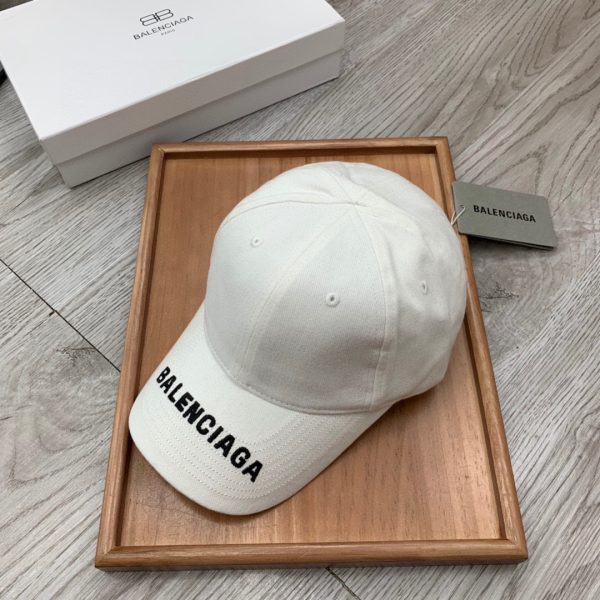 Balenciaga  Logo  Baseball Cap - Image 8