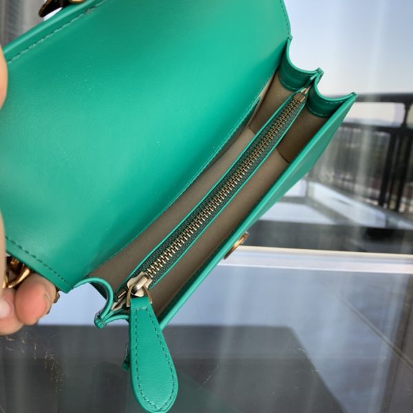 Pinko Swallow bag 2021 autumn and winter new classic leather chain shoulder handbag Bacchus bag F - Image 9
