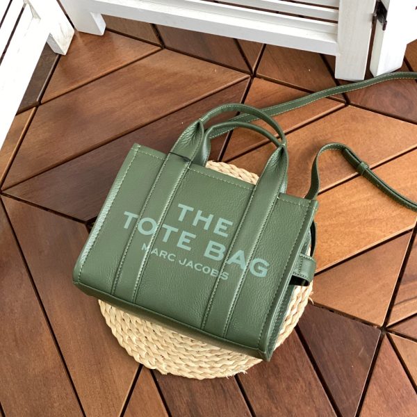 Marc Jacobs Shopping Tote Bag Dark Green - Image 3