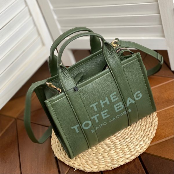 Marc Jacobs Shopping Tote Bag Dark Green - Image 6
