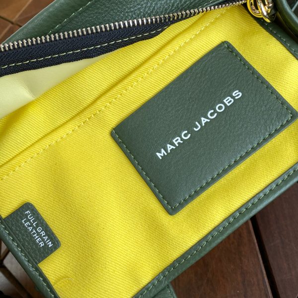 Marc Jacobs Shopping Tote Bag Dark Green - Image 9