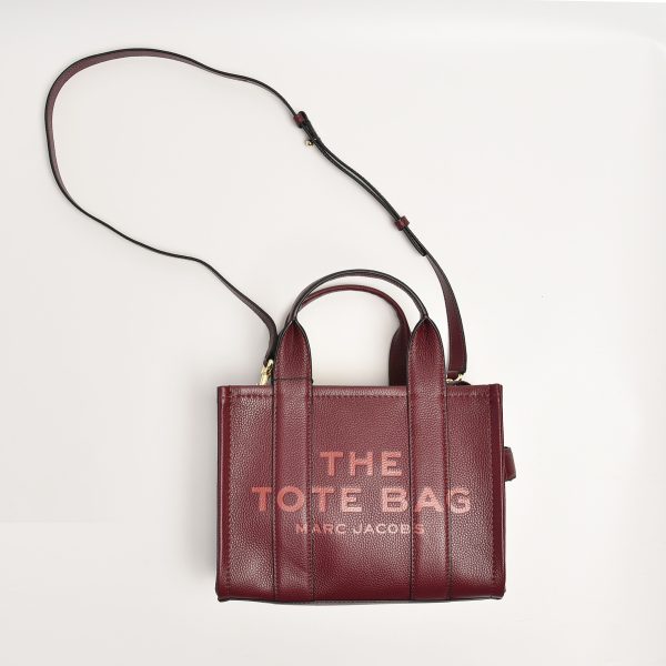 Marc Jacobs Shopping Tote Bag Deep Red - Image 3